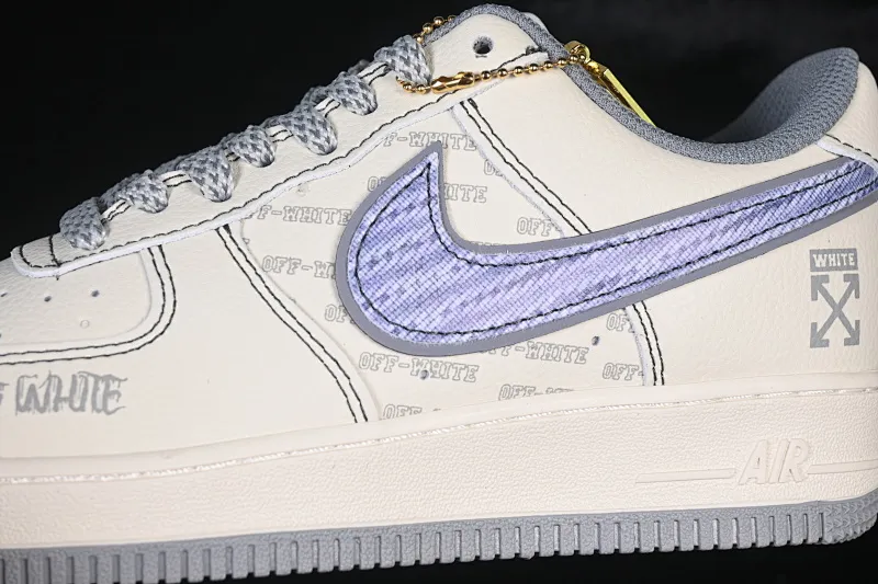 All categories Nk Air Force 1 Air Force series Nk Air Force 1 Low Air Force low top Nike Air Force 1'07 Low Off-white main color Air Force 1 low-top casual sneakers XY2025-008